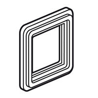 Legrand Soliroc Mosaico Adaptador 2 Módulo Sin Tapa - 077881