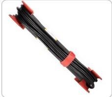 Gancho interior Bach 5X 230V RA con interruptor 5M RA Negro - 500.100