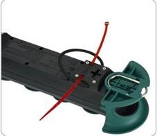 Bach Gancho Exterior 4x 230V 4m Rojo Con Cubierta Verde IP44 - 500.200