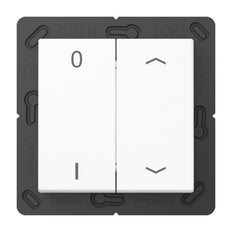 Jung Transmisor de pared inalámbrico EnOcean AS500 con símbolos 4K - ENOA595P01WW