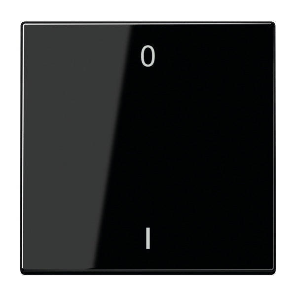 Transmisor inalámbrico de pared Jung EnOcean LS990 Negro 2 canales Símbolos - ENOLS990-01SW