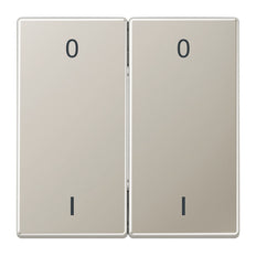 Transmisor de pared inalámbrico EnOcean de Jung con símbolos - ENOES2995-01-L