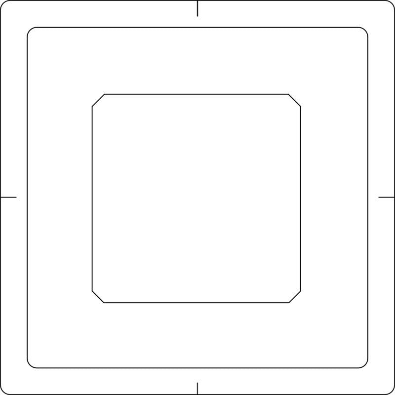 Película adhesiva Jung para transmisor radiográfico de pared - 80KLEFO