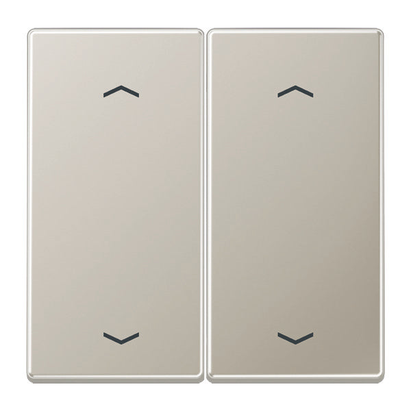 Transmisor de pared inalámbrico EnOcean de Jung con símbolos - ENOES2995MP-L