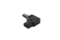 Martin Kaiser C13 Enchufe de aparato 70 grados Salida Derecha 10A Negro - 790/SW [5 uds.]