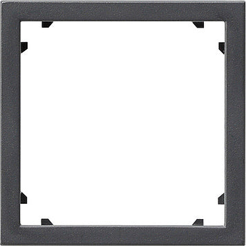 Gira Marco Adaptador Cuadrado 45x45mm Sistema 55 Antracita - 028328 [2 piezas]