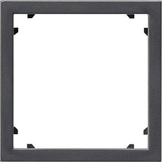 Gira Marco Adaptador Cuadrado 45x45mm Sistema 55 Antracita - 028328 [2 piezas]