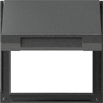 Gira Placa de transición KD TX-44 Antracita con tapa - 065467