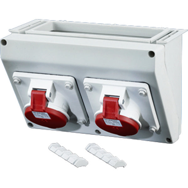 Hensel CEE Distribuidor de Corriente Caja de Conexión 400V 270mm Anchura - FP CB 211