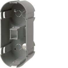 Caja vertical de protección de contactos de 2 gangs profunda con insertos para módulos - 91911