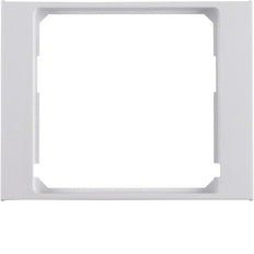 Hager Berker K.1 Placa Central Anillo Intermedio Blanco Brillante - 11087009 [2 piezas]