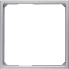 Hager Berker Anillo Adaptador Para Pieza Central 50x50mm Aluminio Mate - 11091414 [2 piezas]