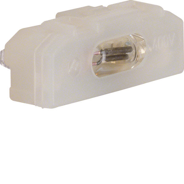 Hager Berker Elemento de lámpara de neón para interruptor tripolar 400V 0,5mA Transparente - 1600