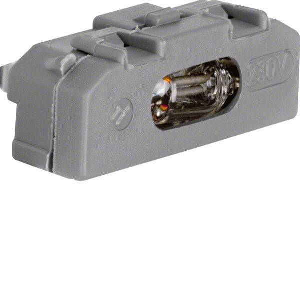 Hager Berker Lámpara de Neón Elemento Para Interruptores Control de Luz Gris - 160002