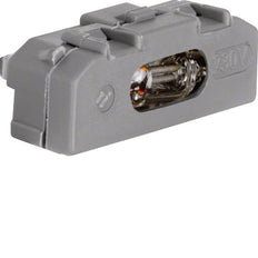Hager Berker Lámpara de Neón Elemento Para Interruptores Control de Luz Gris - 160002
