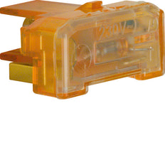 Hager Berker Elemento de lámpara de neón con terminal N IP44 Naranja 0,4MA - 167504