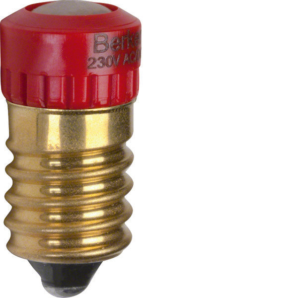 Hager Berker Lámpara LED E14 Control Luz Roja 230V 4.2MA - 167901