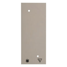 Hager Berker Placa base autoextinguible de 3 gangs para montaje en superficie Blanca - 1055
