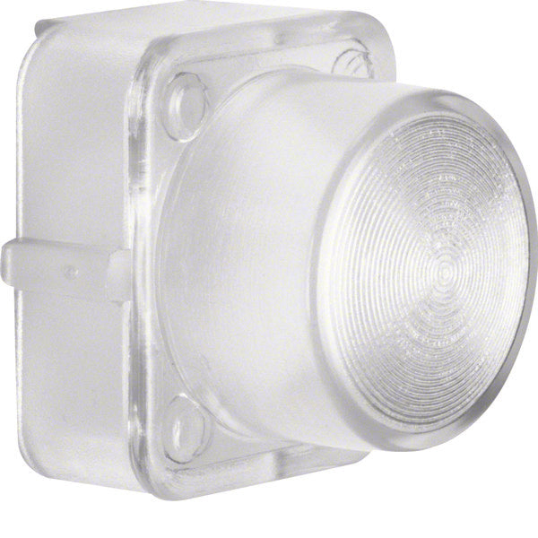 Hager Berker Tapa de lente transparente para lámpara piloto de pulsador E10 - 1221