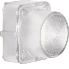 Hager Berker Tapa de lente transparente para lámpara piloto de pulsador E10 - 1221