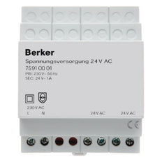 Hager Berker Fuente de alimentación 24V AC DIN Gris claro KNX/EIB - 75910001