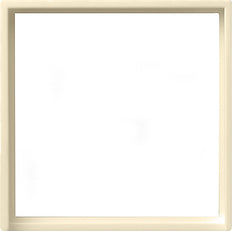 Gira Marco Adaptador Cuadrado 50x50mm Sistema 55 Crema Blanco - 028201 [2 piezas]