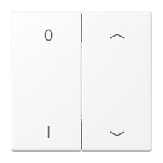 Jung EnOcean Transmisor de pared de 4 canales con símbolos LS990 - ENOLS995P01WWM
