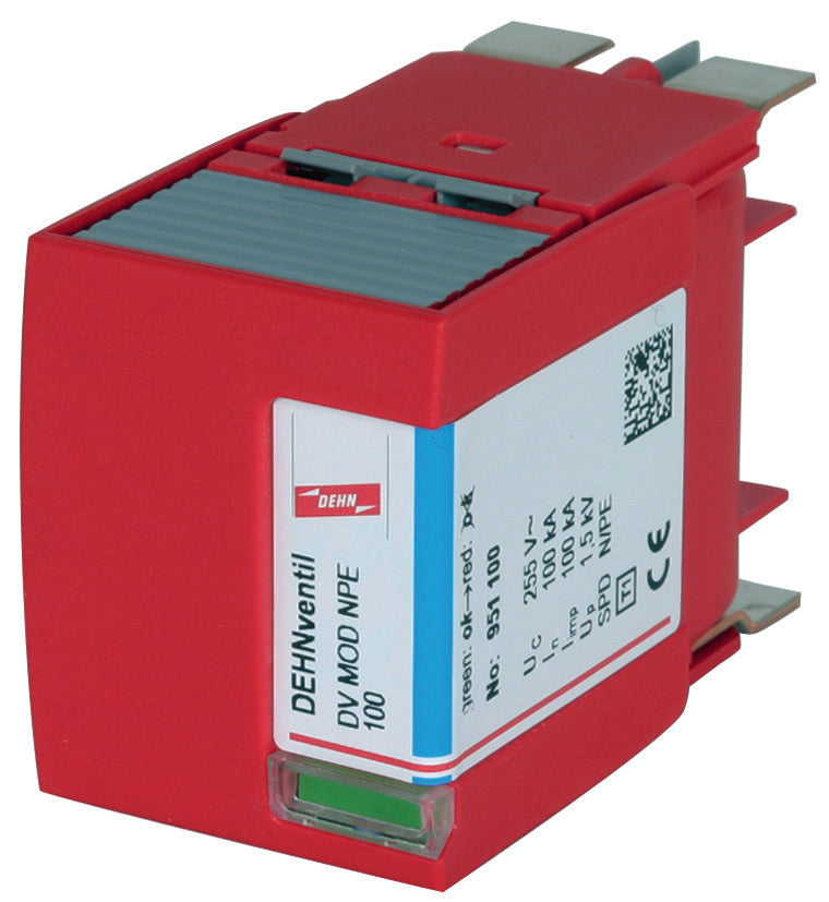 Dehn N-PE Módulo de protección basado en chispas tipo 1+2 para Dehnventil - 951100