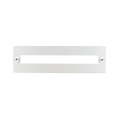 Eaton Placa Frontal Con Recorte De 45mm Acero Blanco 150x400mm - 292400