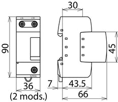 DEHNbloc M Pararrayos Tipo 1 150V - 961110