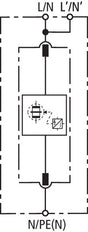 DEHNbloc M Pararrayos Tipo 1 150V - 961110