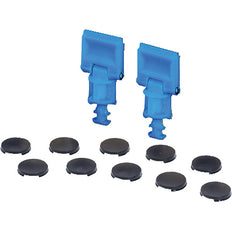 Hensel Guardapolvo Para Cerradura De Puerta De Plástico Negro - FP TA 1 [5 piezas]