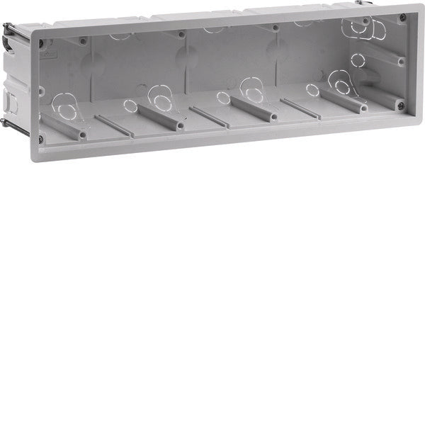 Hager Berker Caja mural de 4 vías para montaje plano - 18721040