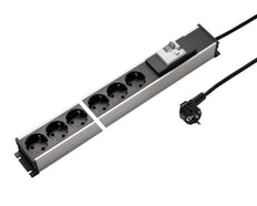 Regleta de 6 vías Martin Kaiser con interruptor diferencial 16A - 1337ZL6SW3 [10 Piezas]