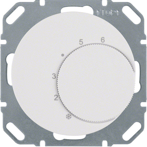 Termostato Hager Berker con contacto inversor Blanco R1 R3 - 20262089