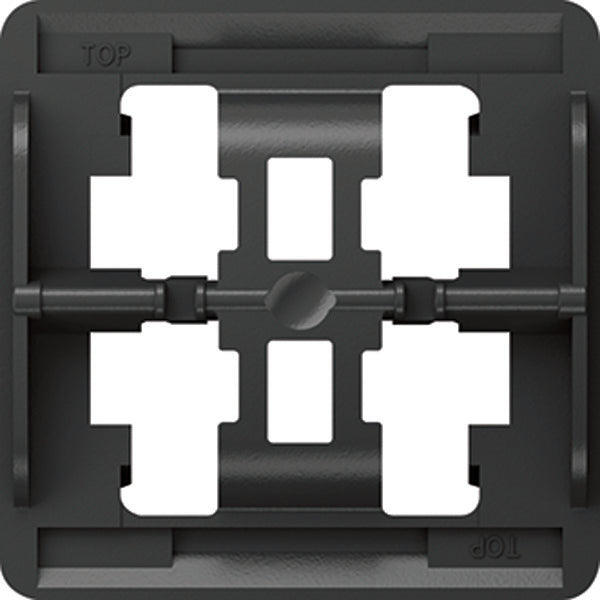 Adaptador de placa de interruptores triple Jung Gama LS Negro - LS93HP