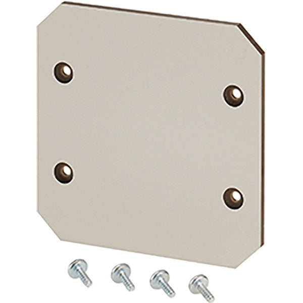 Hensel Placa de montaje aislante 104.5x104.5x4mm Para EB 06 - EB MP 06