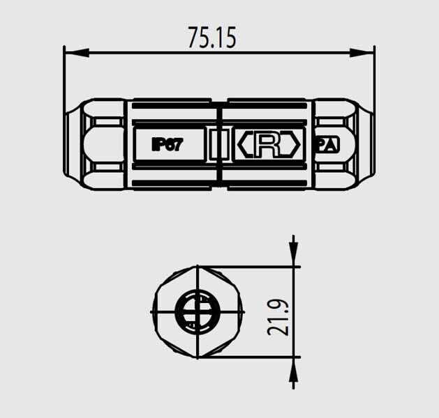 Conector de cable de datos universal Clase FA - 50.86.049