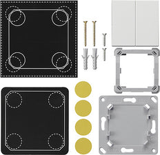 Gira Kit de montaje EnOcean Sistema de transmisor de pared bidireccional 55 Blanco - 823203