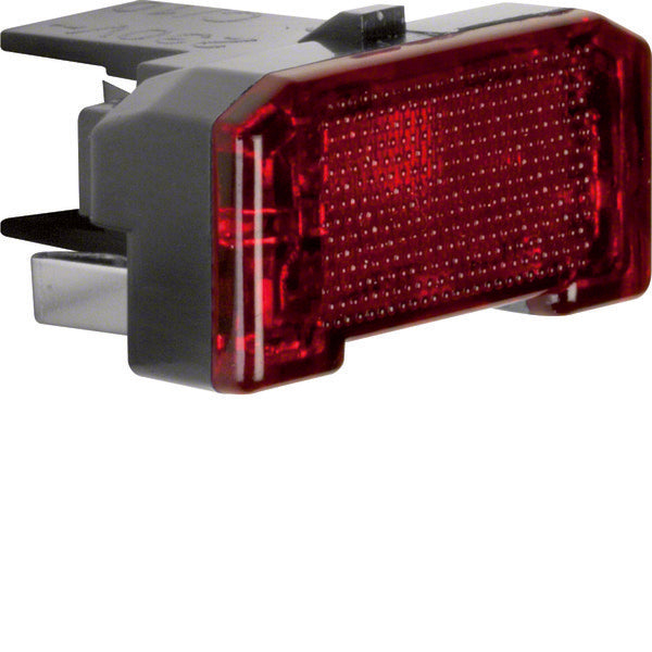 Hager Berker Unidad de Luz LED 230V 0.4mA IP44 Rojo - 168601