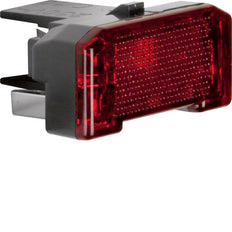Hager Berker Unidad de Luz LED 230V 0.4mA IP44 Rojo - 168601