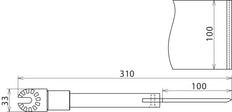 Rascador Dehn Con Acoplamiento De Engranajes Para Kit De Limpieza En Húmedo - 785329