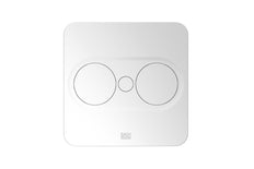 Bach Twist2 2X230V Cuadrado Blanco Con Clavija De Montaje Incluida - 946.201