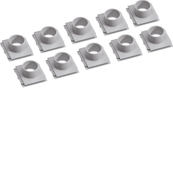 Hager Vision Pieza de Entrada Lateral 19mm 10 Piezas - VKG76T