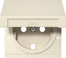 Gira Tapa Schuko Sistema HC 55 en Blanco Crema - 492201