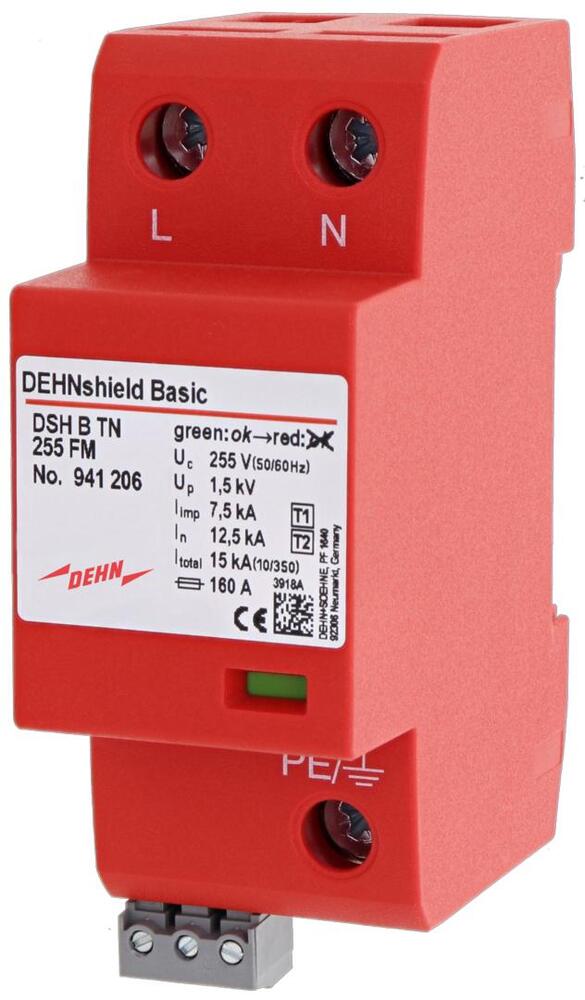 Dehn Aplicación Óptima Pararrayos Combinado Dehnshield B Tipo 1+2 - 941206