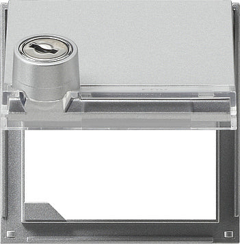 Gira TX44 Placa de cubierta del interruptor Color aluminio - 069765