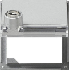 Gira TX44 Placa de cubierta del interruptor Color aluminio - 069765
