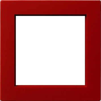 Gira S-Color Marco Adaptador Rojo Cuadrado 50x50mm - 028243 [2 piezas]