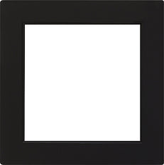 Gira Marco Adaptador Cuadrado 50x50mm S-Color Negro - 028247 [2 piezas]